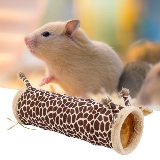 Туннель для хомяка, полузакрытый, непромокаемый, удобный, мягкий, ветрозащитный, для игр, отдыха, воздухопроницаемый, для морской свинки