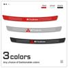 cxbkdv1 Carbon Anti Scratch Threshold Bumper For Mitsubishi Outlander 3 Ralliart Car Rear Trunk Protector Strip Sticker Car Accessories