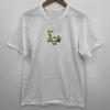 HUF Worldwide Мужская Белая Футболка с Графическим Логотипом 'Best Friends' Новая с Бирками Унисекс