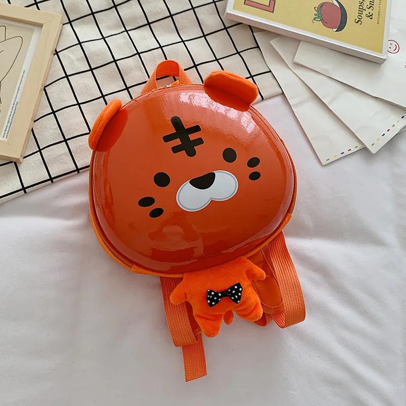 1-5years Baby Children Cartoon Animal Boy Girl Backpack Outdoor School Lower Grades Stationery Supplies Pvc Egg Shell Backpack