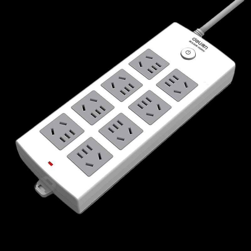 Deli 18212 Power Strip CN plug (adapter included)