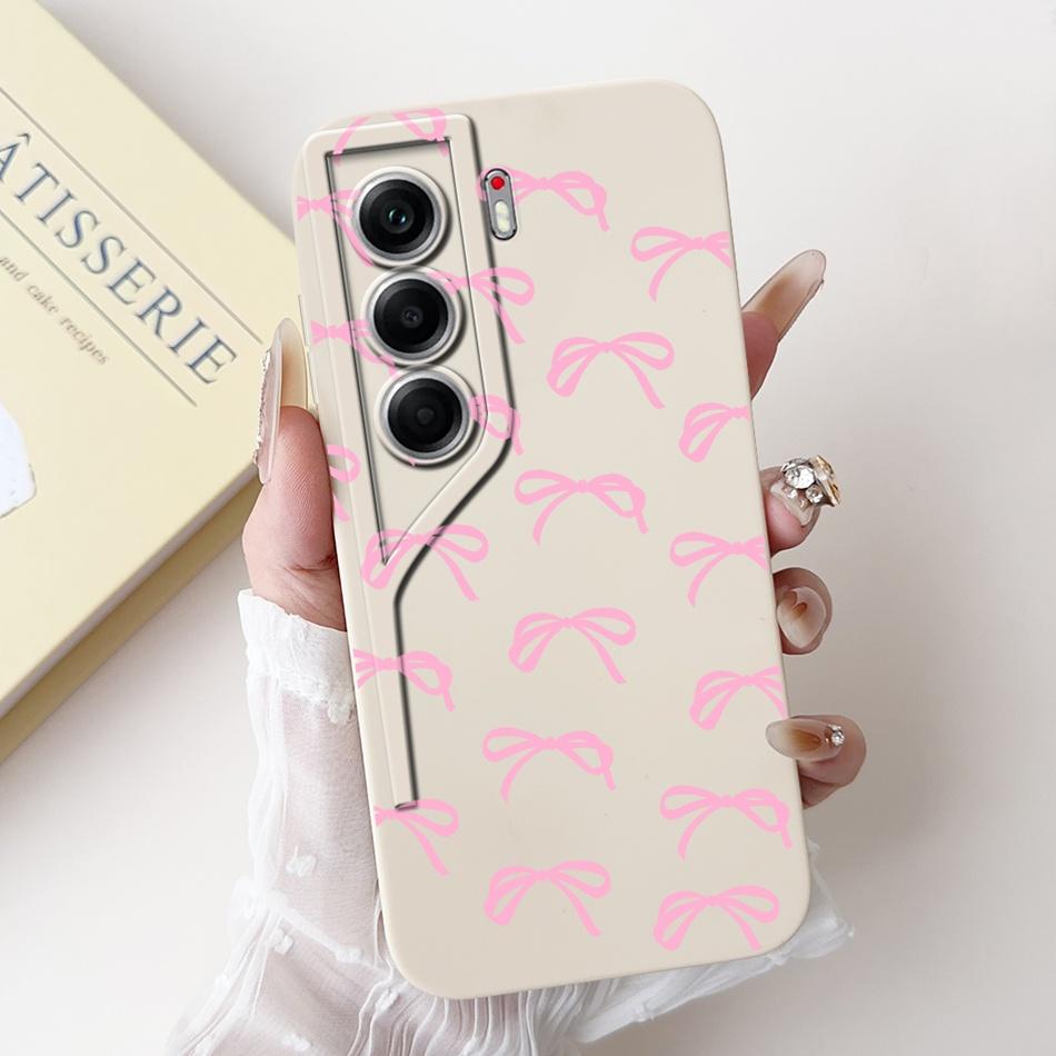 For Tecno Camon 40 Pro 4G Camon40 CM5 CM6 Cute Rabbit Cat Cartoon Phone Case For Camon 40 40Pro 4G Soft Silicone Cases Bumpers