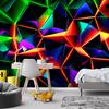 Wallpaper Geometric abstraction 3D