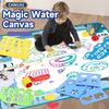 Коврик для рисования Magic Water, раскрашивающий коврик для рисования, впитывающий воду коврик для рисования, многоразовые волшебные ручки, доска для рисования, развивающие игрушки