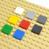 Нетоксичные 100 шт. Конструкторные блоки Фигурные Кирпичики Гладкие 2x2 Цветные Образовательные Керамическая Плоская Плитка Творческие Размерные Игрушки 3068