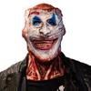 Джокер Двойная Съемная Маска на Хэллоуин Жуткая Маска Черепа На Полную Голову Джокер Двойной Слой Порванная Маска для Хэллоуина Косплей
