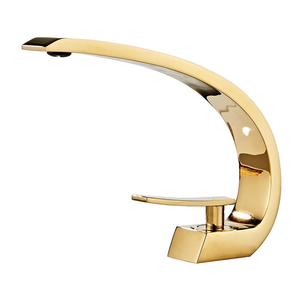 BAKALA Washbasin Design Bathroom Faucet Mixer Waterfall Hot and Cold Water Taps For Basin Of Bathroom F6101-1