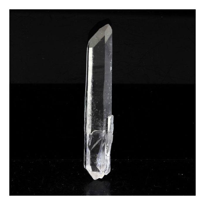 Pierres et Minéraux. Quartz biterminé. 13.90 ct. Puits Brides, La Gardette Mine, Bourg d'Oisans, France.