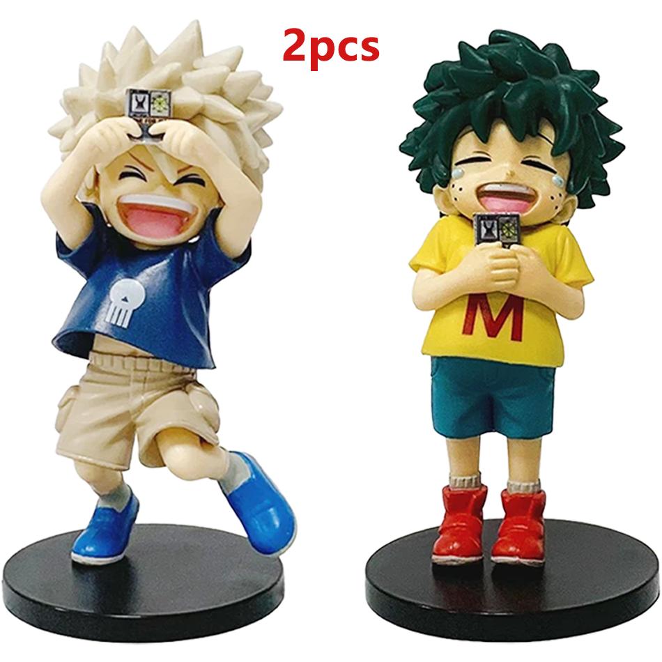New My Hero Academia Childhood Izuku Midoriya / Childhood Katsuki Bakugo Figure Model Decoration Doll