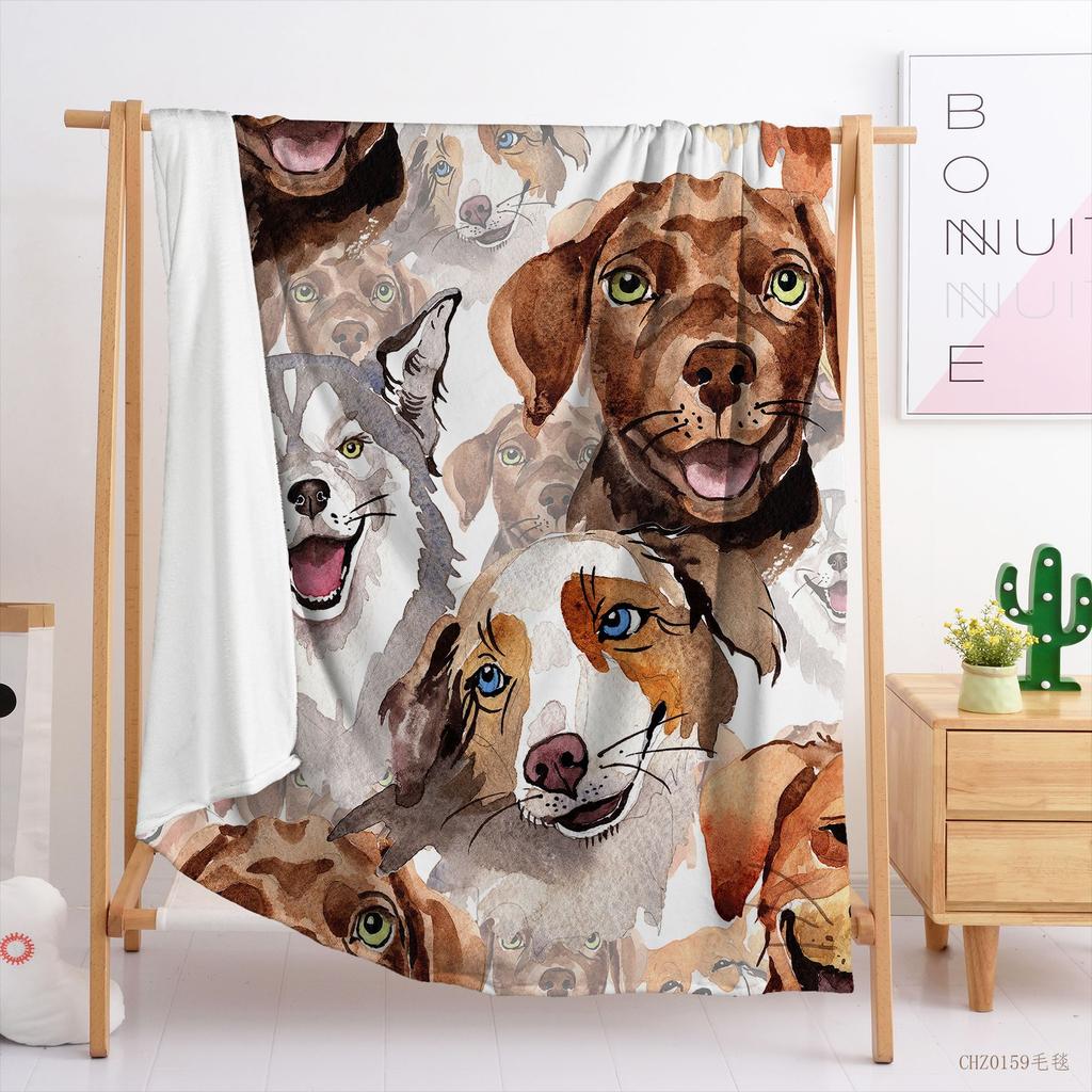 Одеяло Маленькое Свежее Одеяло Фланелевое Одеяло Одеяло с Котом Одеяло с Динозавром Одеяло