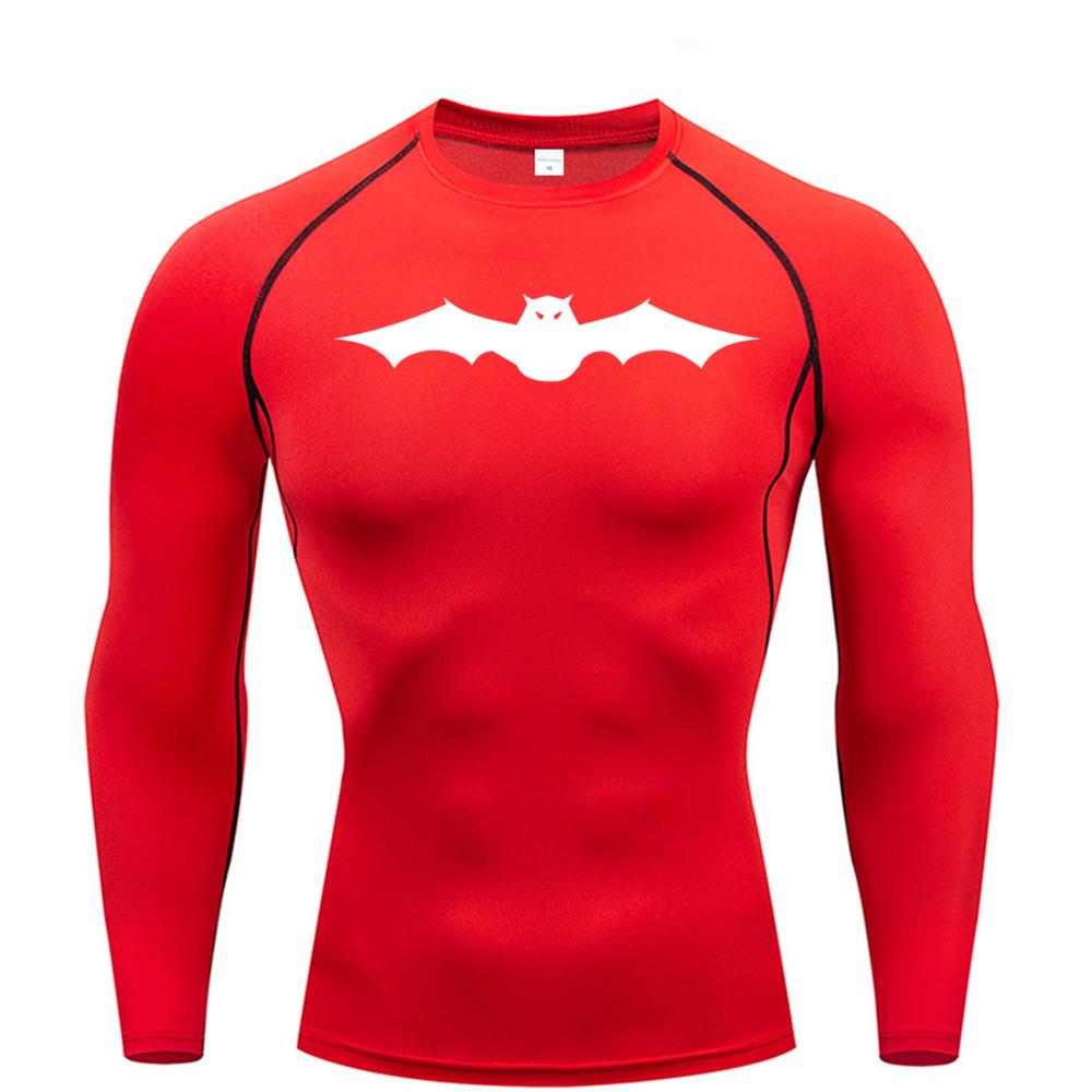 Men's Clothing Winter First Layer Long-sleeved Shirt Gym Running T-shirt Top Sports Thermal Underwear Top Warm Sweat Shirt