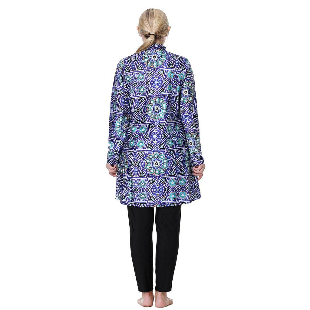 Свободный скромный купальник большого размера для женщин, H1024