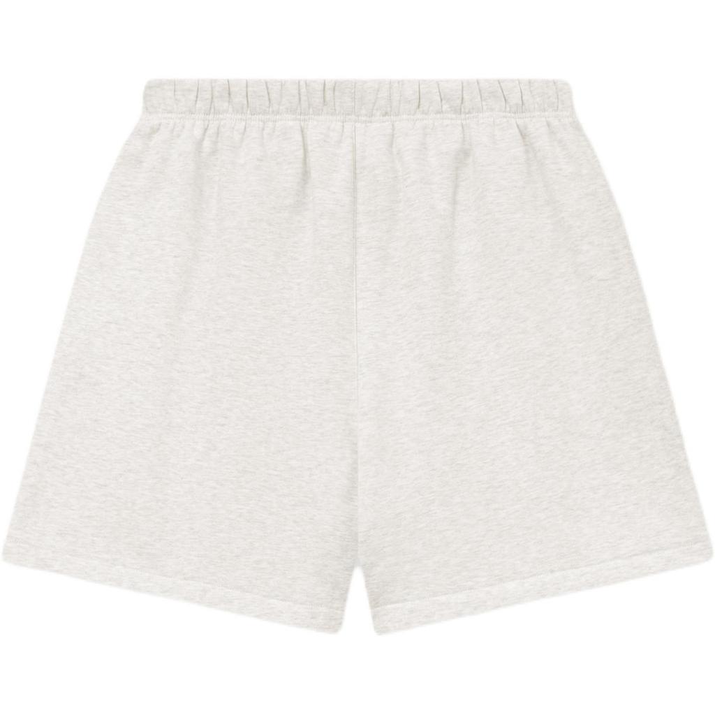 Fear of God Essentials Signature Classic Шорты-свитшот Овсяный меланж Унисекс Низ Кремовый 160AS264102F