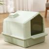 Cat Litter Box Large Enclosed Cat Toilet Shovel Feces Officer Anti-splashing Cat Litter Box Cat Pet Supplies
