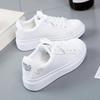 Women Casual Shoes  New Woman White Sneakers Breathable Flower Lace-Up Female Sneakers Fashion Embroidered Vulcanized Shoes