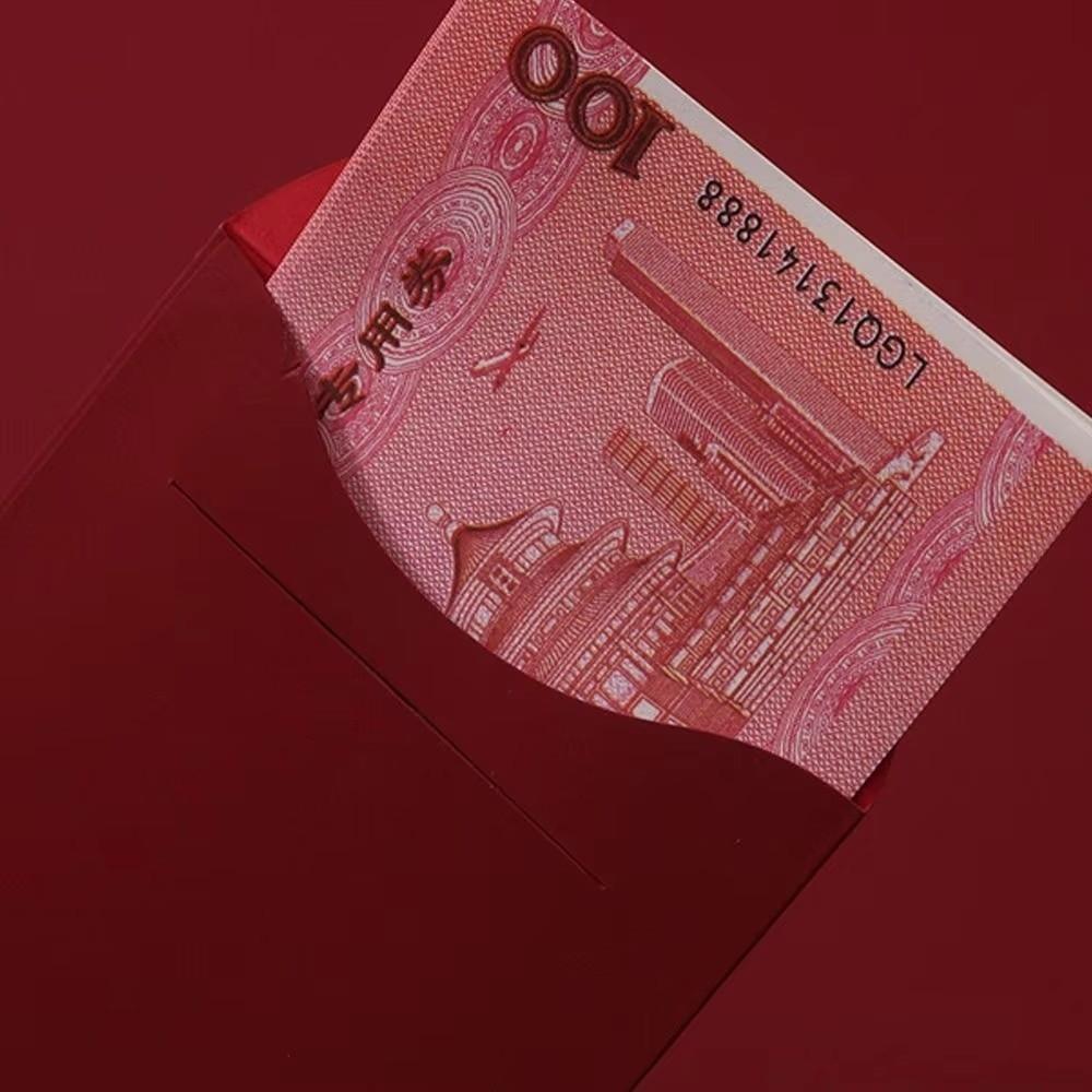 6Pcs New Year Red Envelopes Chinese Style Cash Gift Envelopes Creative 2026 Luck Money Bag