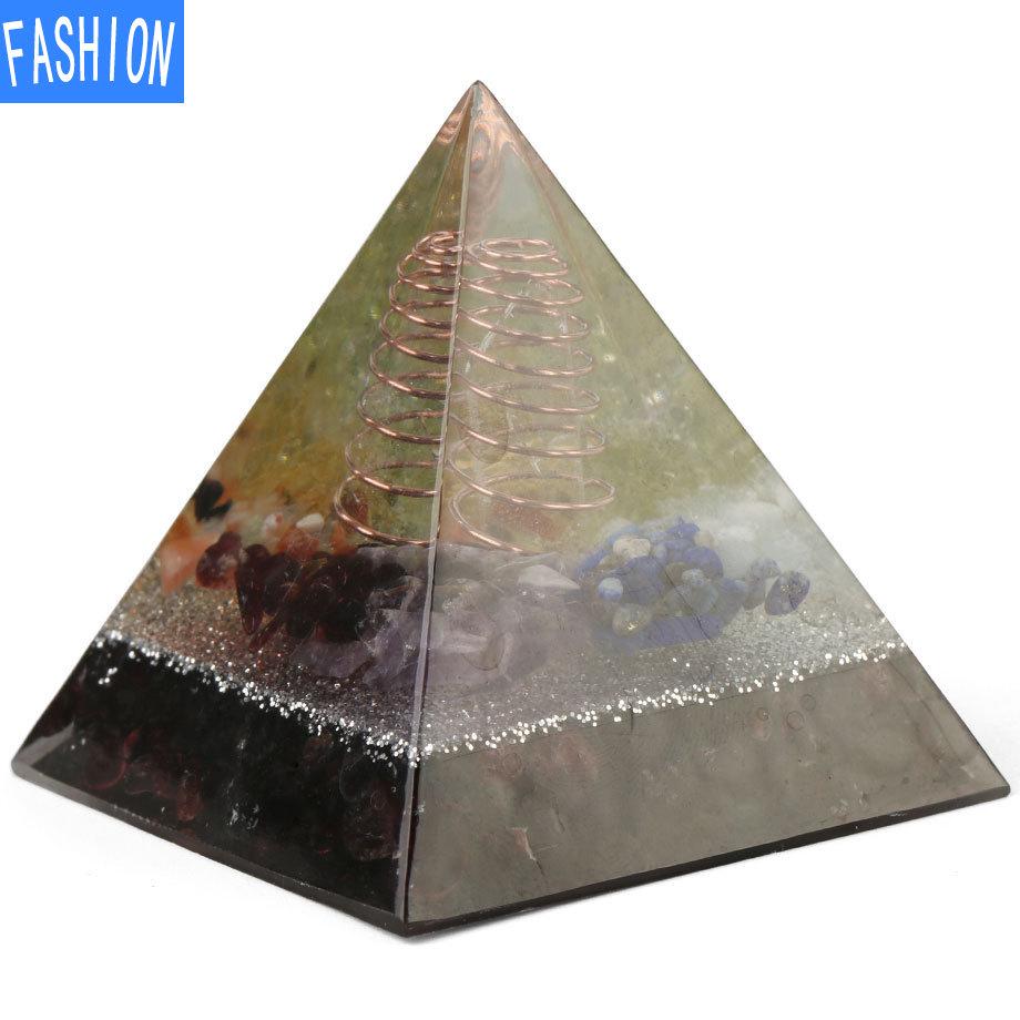 Клейкая смола, кристалл, гравий, камень, спиральная пирамида, маятник, европейский и американский орнамент, орнамент Евгении башни