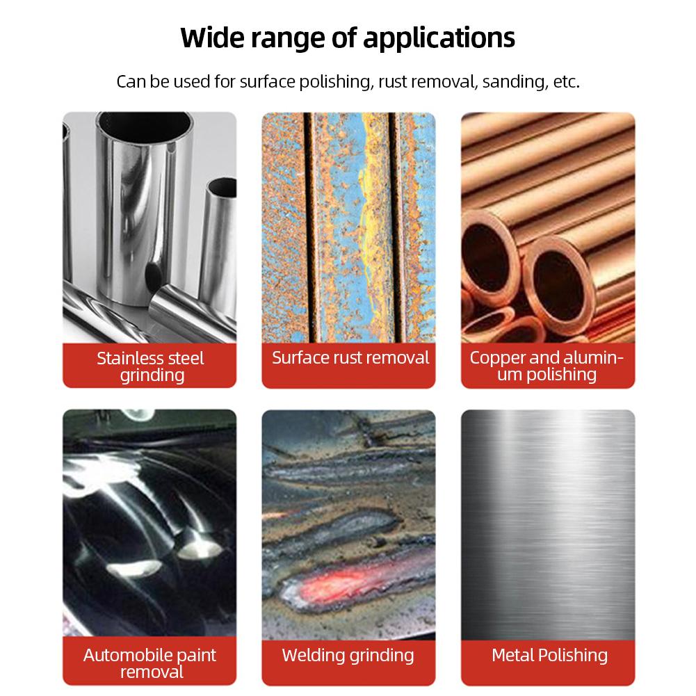 Абразивный полировальный круг Удаление краски Покрытия Ржавчины Окисления Абразивный Угловой шлифовальный круг Очистка сварных швов Диски для удаления ржавчины