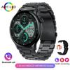 2024 NFC Smart Watch Women 390*390 Screen GPS Movement Track Sport Watches Women Magnetic Charging Bluetooth Call ECG Smartwatch