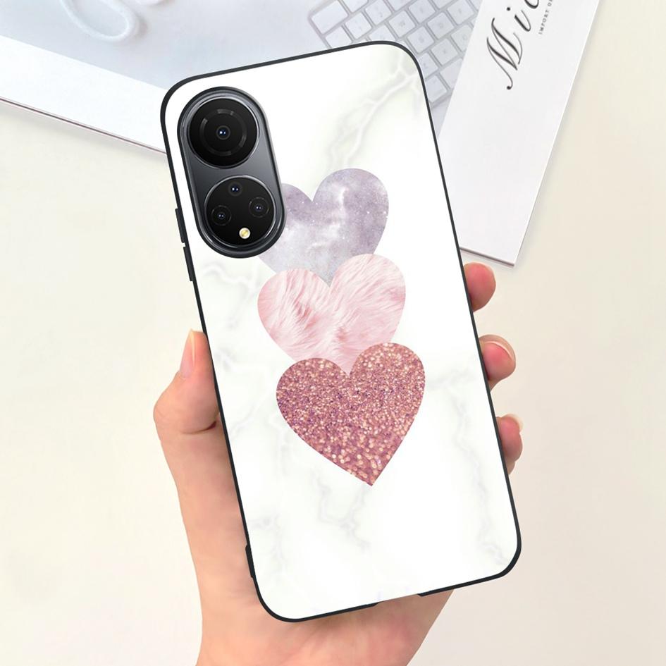 For Honor X7 X7a Case Lovely Duck Astronaut Soft Silicone Matte Phone Cover For Honor X7b CLK-LX1 Funda X 7b X 7a HonorX7 Bumper