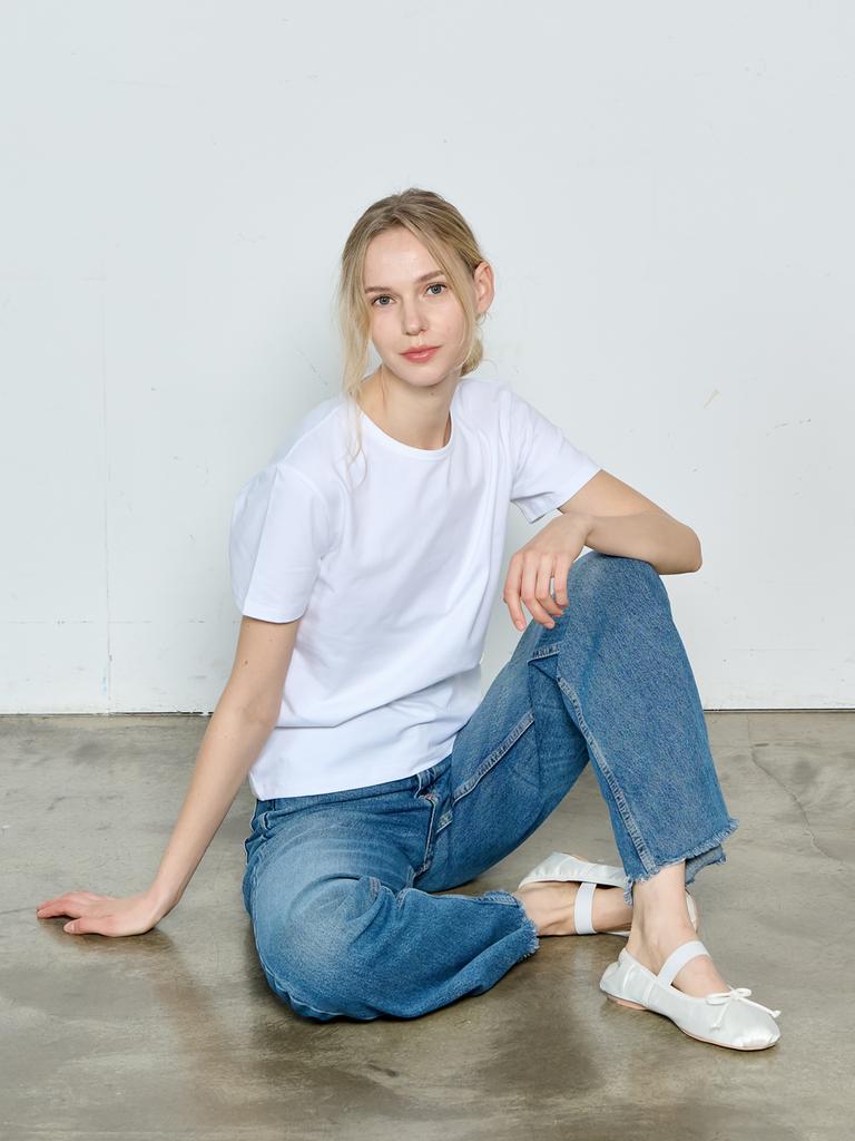 TOSE Basic Cotton T-Shirt White