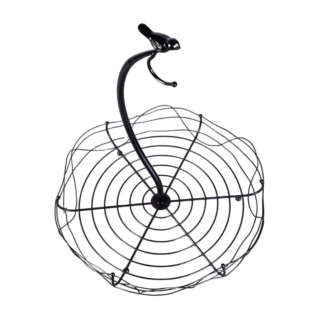 Современная настольная фруктовница-корзина, декоративные металлические органайзеры для фруктов для кухни и столовой