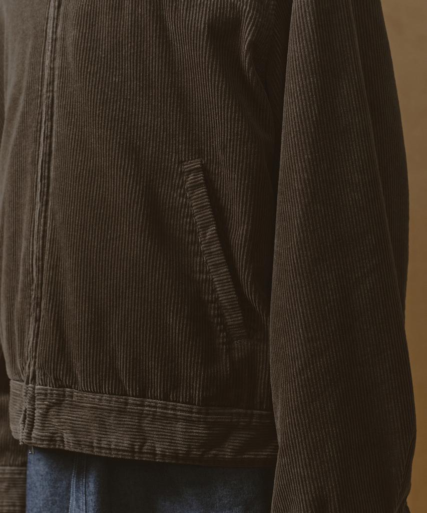 Musinsa Standard 8W Corduroy Work Jacket [Taupe Beige]