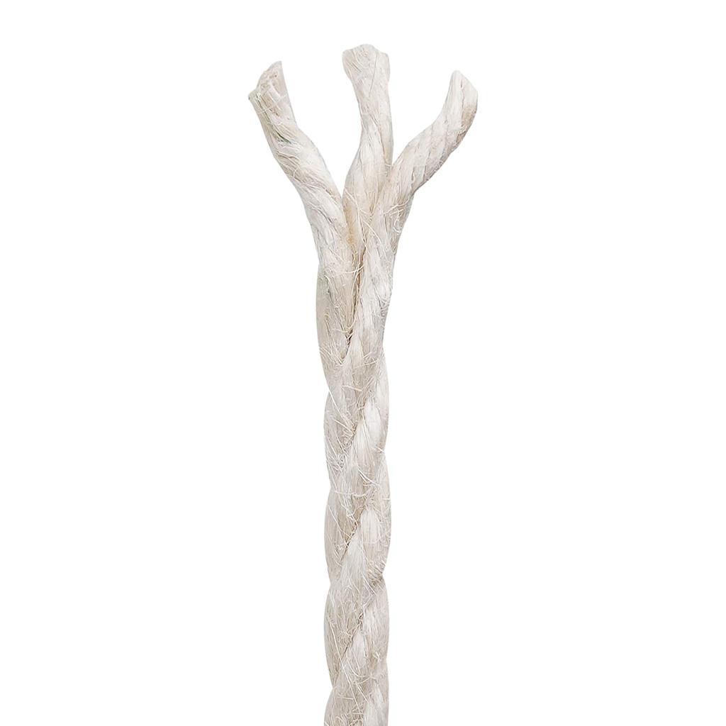 Jute Rope 2 pcs White 100percent Tossa Jute