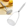 Thickened Stainless Steel Potato Masher Household Sweet Potato Fruit Baby Food  Supplement Masher