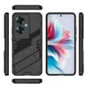 Для Oppo Reno11 F 5G Kickstand Case PC+TPU противоударный гибридный чехол для телефона