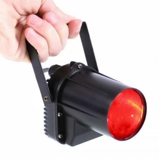 Мини-светодиодный сценический светильник Pinspot Beam Spotlight DJ Disco Party KTV Лампа для проектора