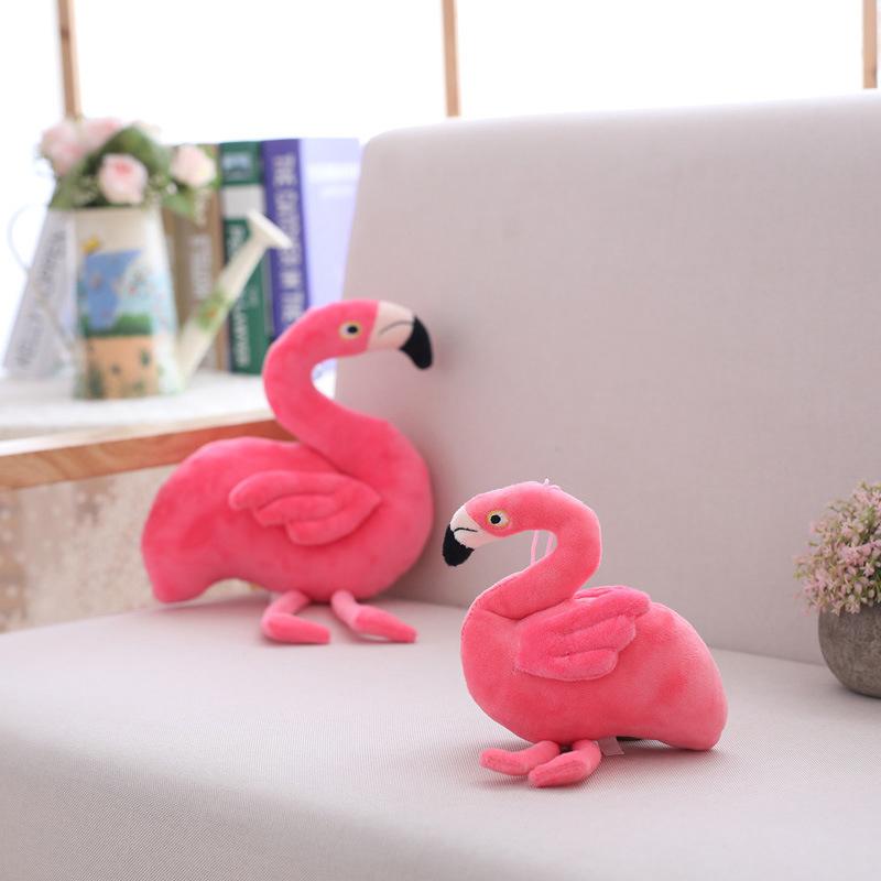 1 Piece Soft Stuffed Bird Doll Pink Flamingo Kids Toys Birthday Gift Home Decoration 24/40Cm Cute Flamingo Plush Toy
