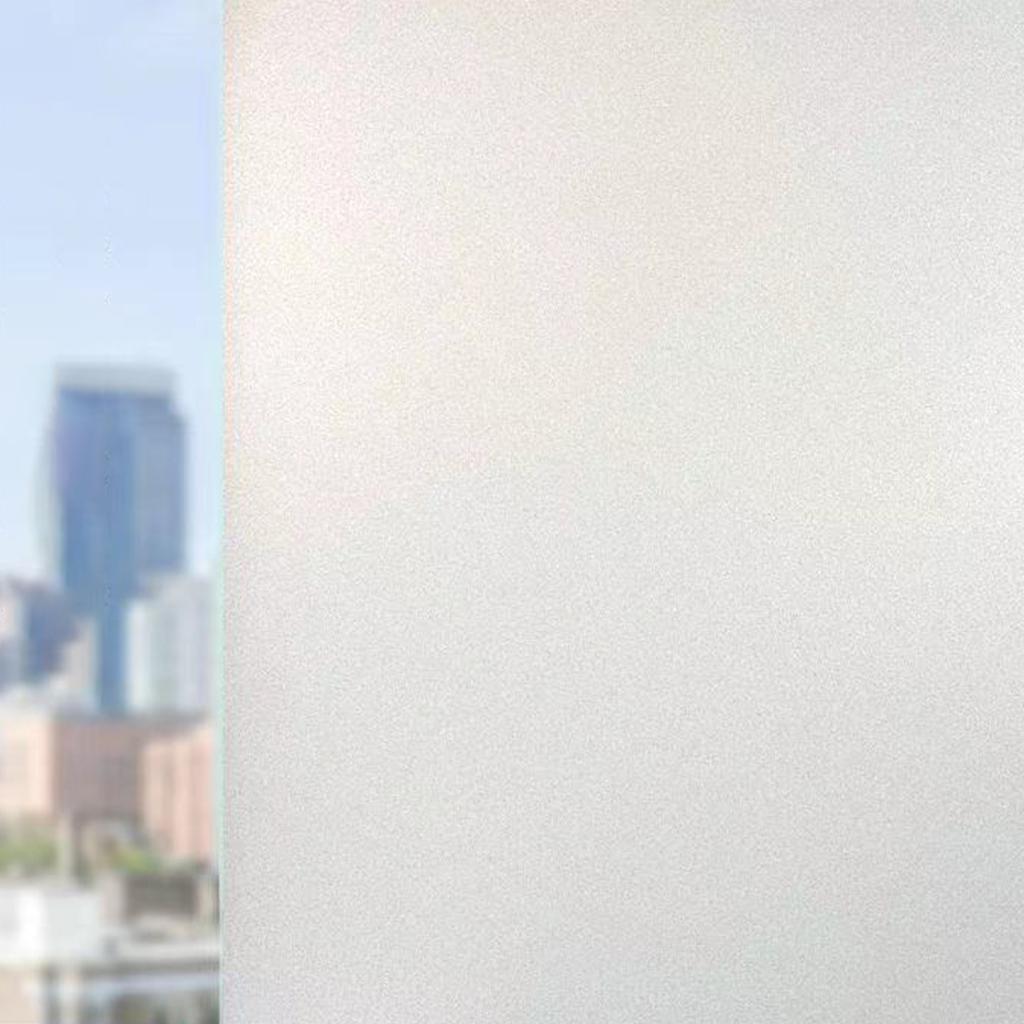 20x100см Статическая Матовая Оконная Пленка Стикер для Конфиденциальности для Ванной Комнаты Непрозрачная Полупрозрачная Контроль Света Клейкое Покрытие для Стекла