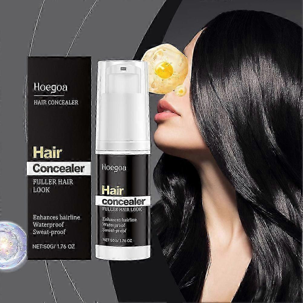 Hairfillup Hair Concealer Powder in Black 50g for Enhanced Hairline Coverage