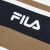 Fila Versatile Casual Striped Long Sleeve Polo Shirt Men Tops Cloud-Mushroom-White F11M519205FWT