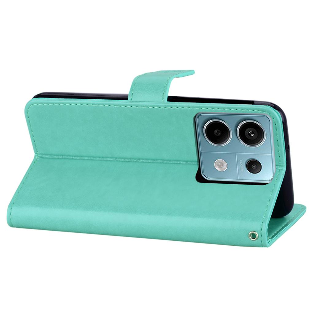 For Xiaomi Redmi Note 13 Pro 4G/Poco M6 Pro 4G Case Rhinestone Wallet Stand Leather Cover