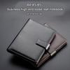 (Free Logo Engraving) A4/A5/B5 Leather Loose-leaf Notebooks, Business Meeting Minutes, Student Subject Notebooks, Diaries, Notepads