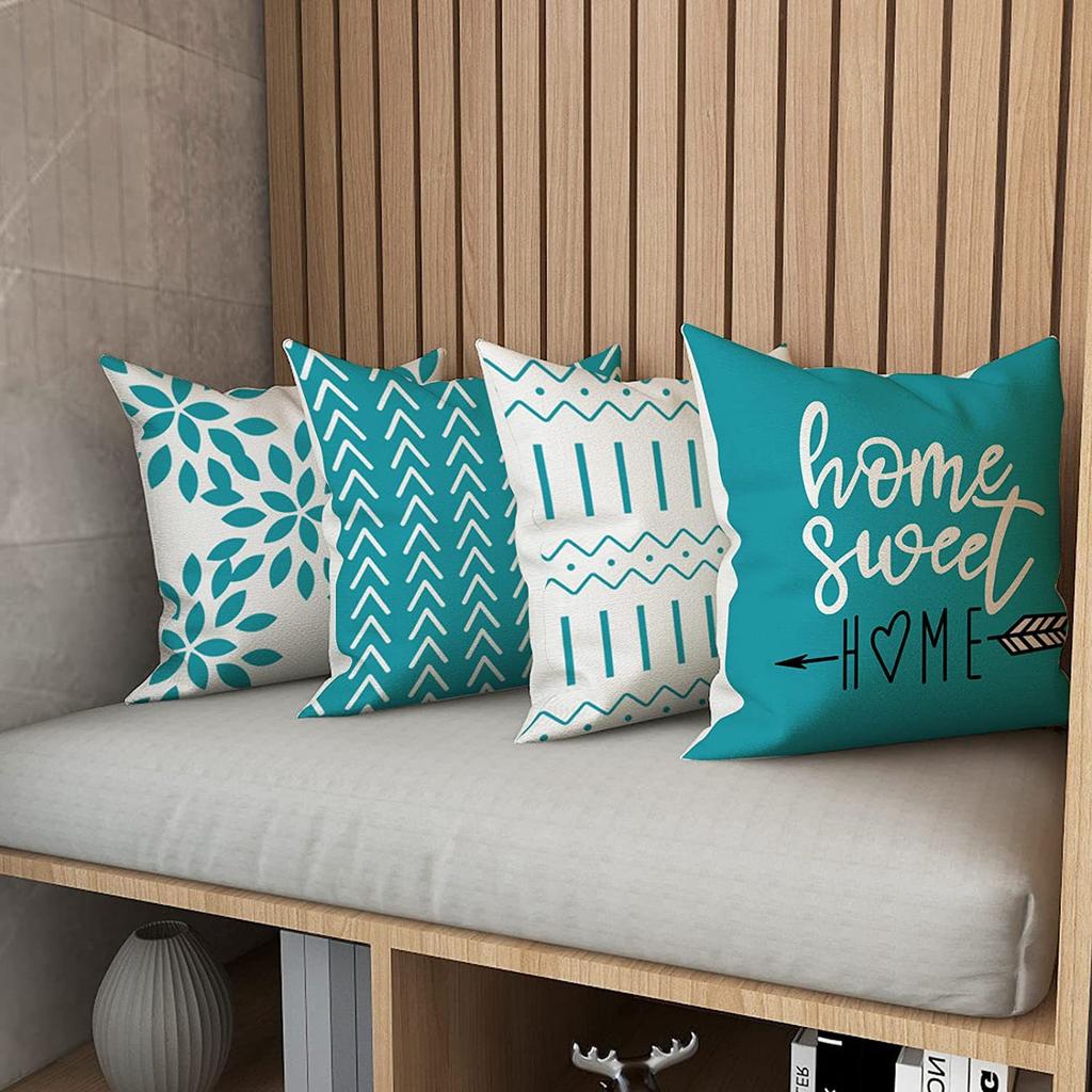 Modern Sofa Pillowcase Outdoor Decoration Linen Pillowcase Decoration Living Room Bedside Pillowcase