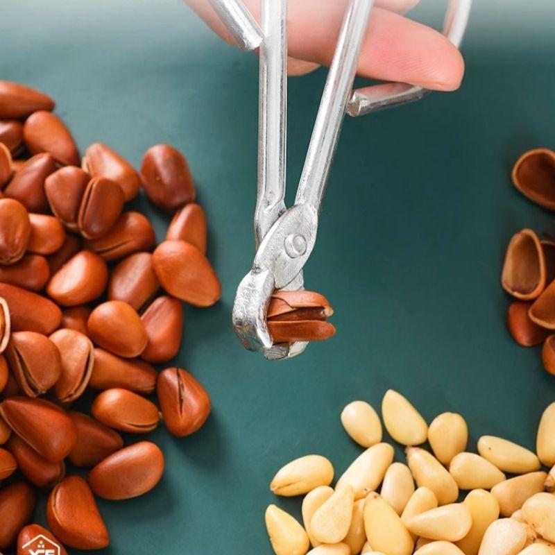 1PCS Nut Sheller Pine Nut Sheller Melon Seed Sheller Household Nut Special Clamp Hazelnut Melon Seed Pliers Clamp Peeling Melon Seed Artifact