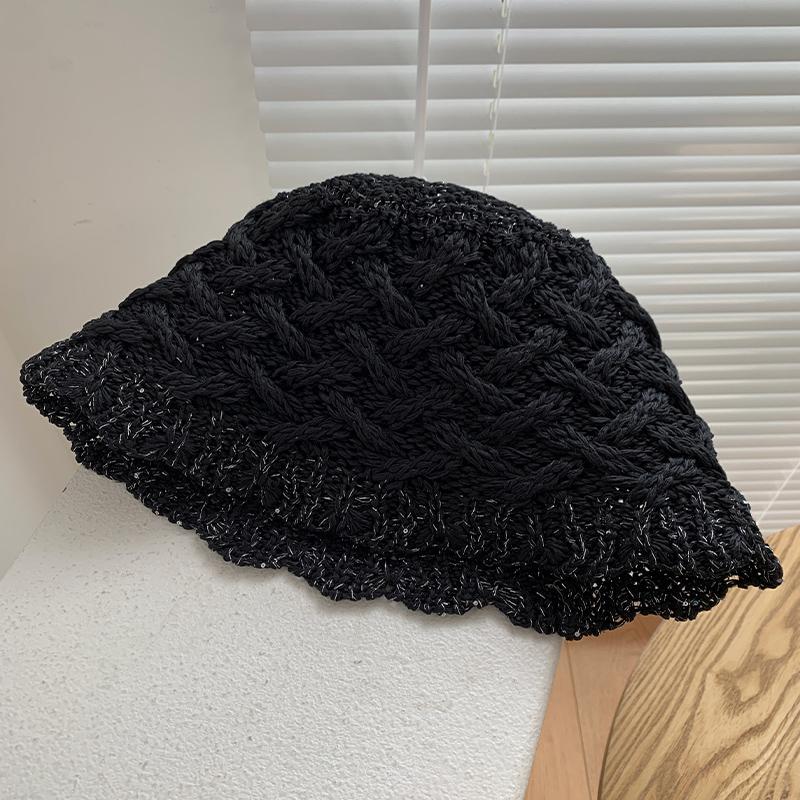 Полая плетеная панама для весны и лета, дышащая солнцезащитная кепка, солнцезащитные кепки, японские свежие зеленые женские шляпы