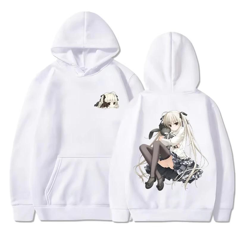2025 Kasugano Sora Hoodies Men Fashion Anime Character Printed Long Sleeve Sweatshirts Women Casual Hoody Pullovers Sudaderas