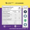 Carbamide Forte Eye Supplement Gummies 60 Pack | Lutein Zeaxanthin Astaxanthin Veg DHA for Clear Vision