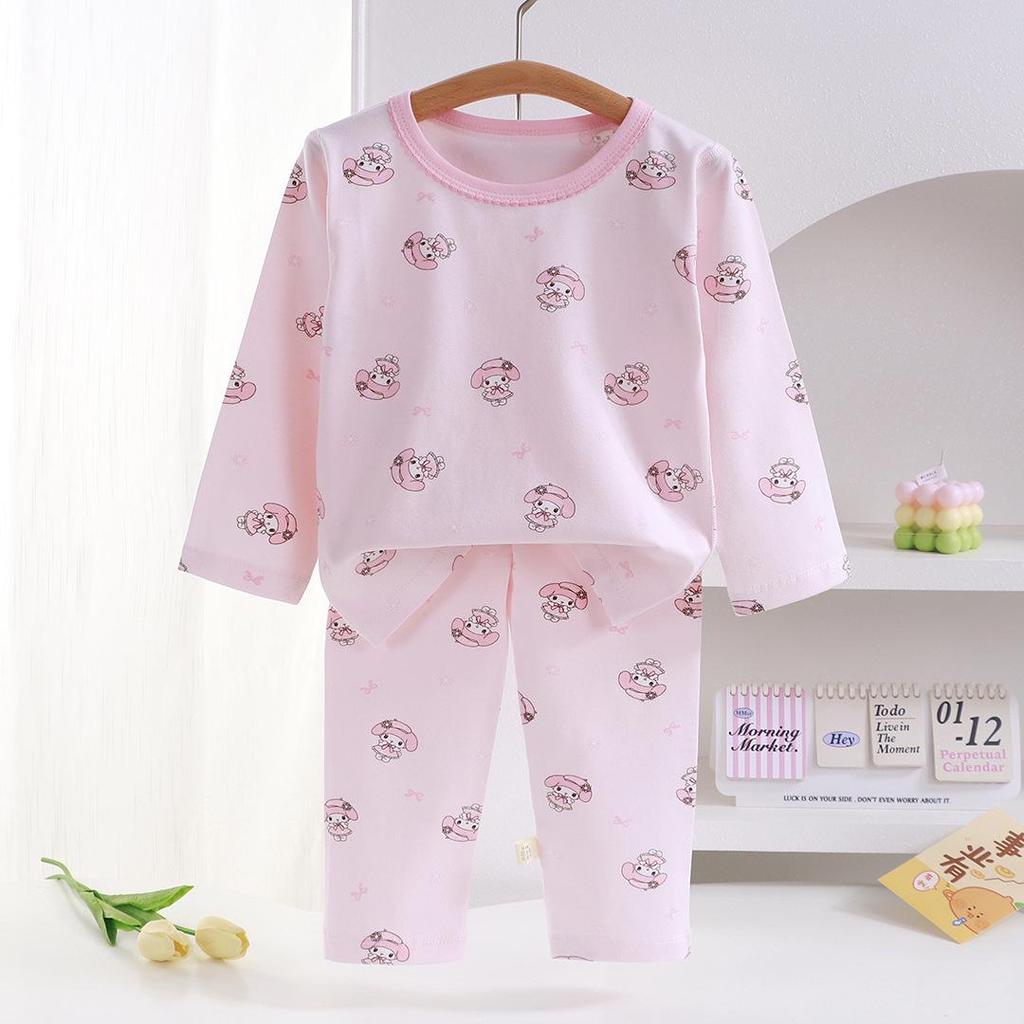 7A Антибактериальный бесшовный детский осенне-зимний комплект нижнего белья - размеры S и M