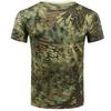 Mens Military Tactical Camouflage Camo T-Shirt Army Combat Summer Muscle Tee Top