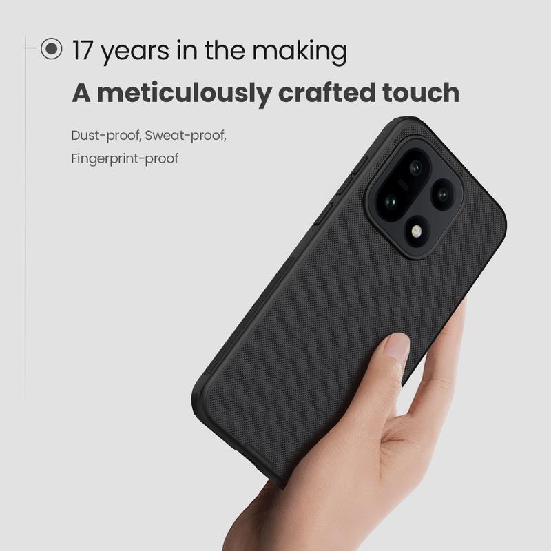 Чехол NILLKIN для Oneplus 15, плотно прилегающий, магнитный, суперматовый, высокое качество, защитный, матовая поликарбонатная крышка для Oneplus 15