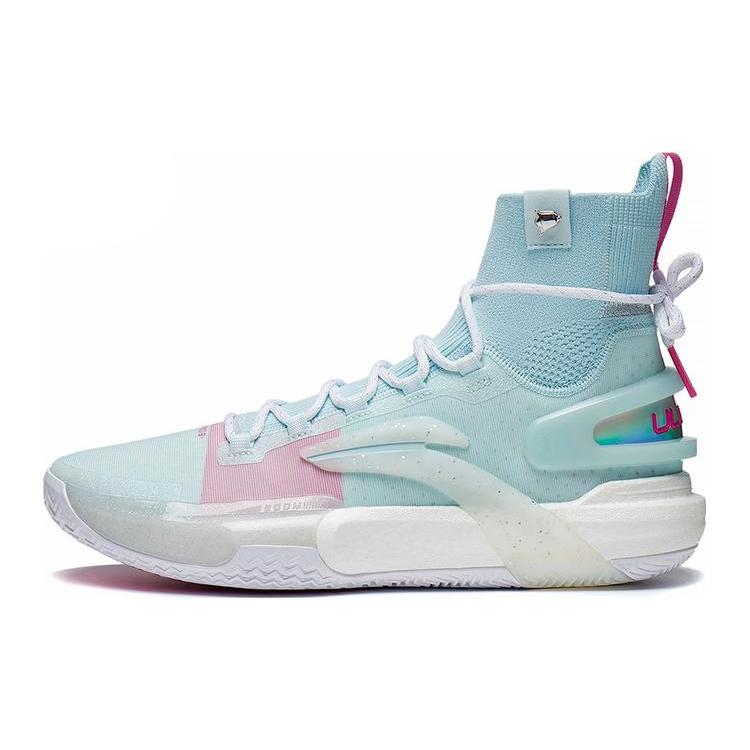 Li Ning Speed 9 Ultra Готовые к игре Сетчатый Амортизация Устойчивые к скольжению Устойчивые к истиранию Высокие Баскетбольные кроссовки Мужские ABAT013-1