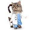 Костюм для кошки и маленькой собаки, костюм доктора, одежда для животных
