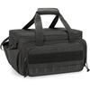 Black Color Multifunctional Work Bag Thick Padded Base Water Resistant Tool Bag  For Electricians