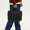 COACH ETHAN Artificial Leather Portable One Shoulder Crossbody Briefcase Large Men's Black CR270-QBLWO