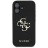Etui do iPhone 16 Guess Grained Classic Logo Czarne